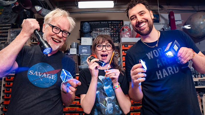 Adam Savage Learns UV Resin Casting from @EvanAndKatelyn!