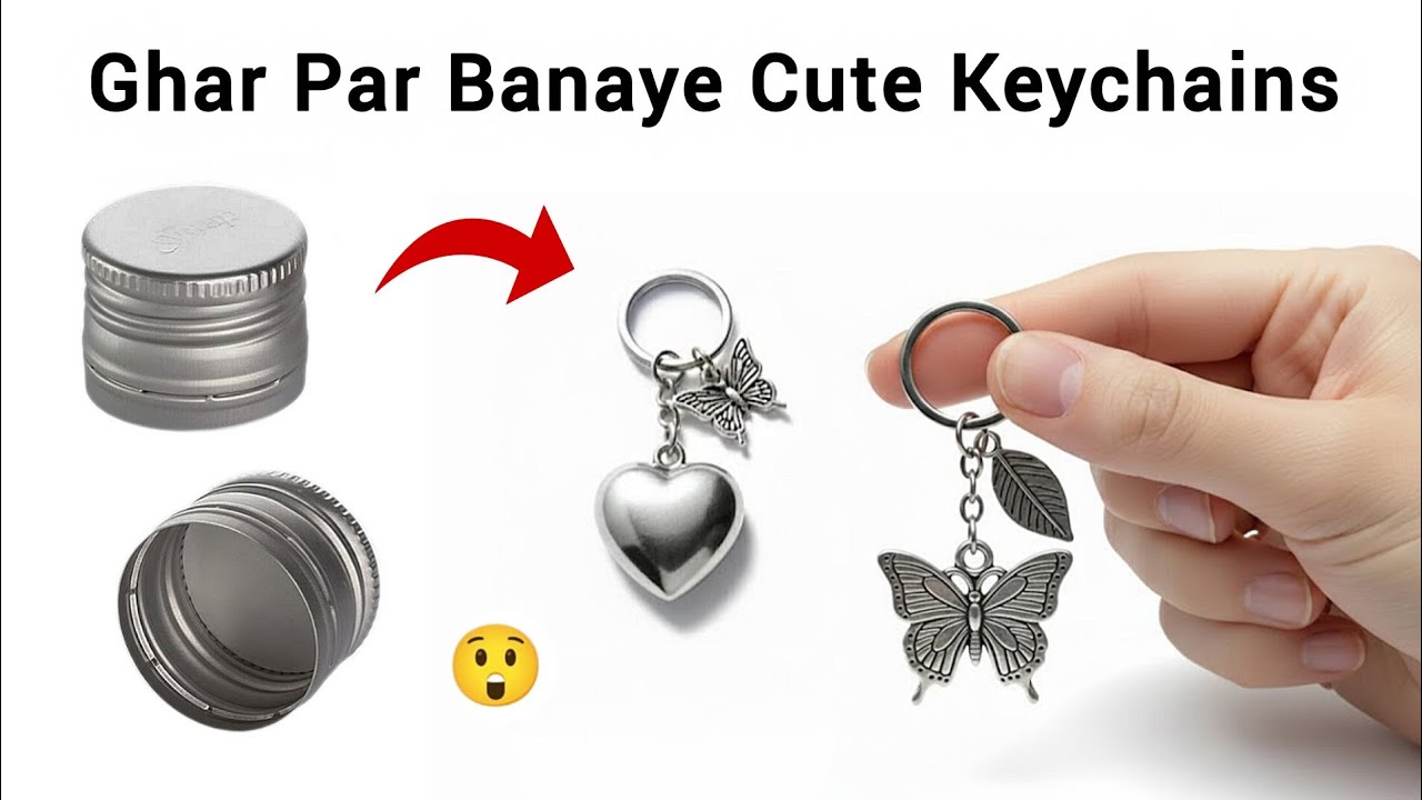 Брелок своими руками 😍 / Как сделать брелок из отходов / Самодельный милый брелок / Простой спосо...