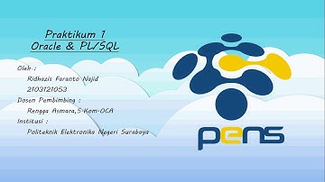 Praktikum 1 - Pendahuluan PL/SQL
