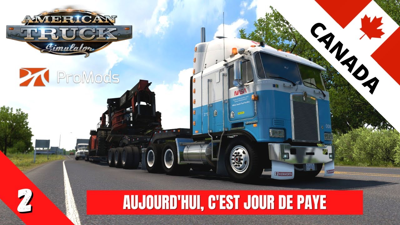 ATS 1.45 [ REALISTE + INTRO RP ] | PROMODS 1.2.1 | #2 Aujourd'hui, c ...