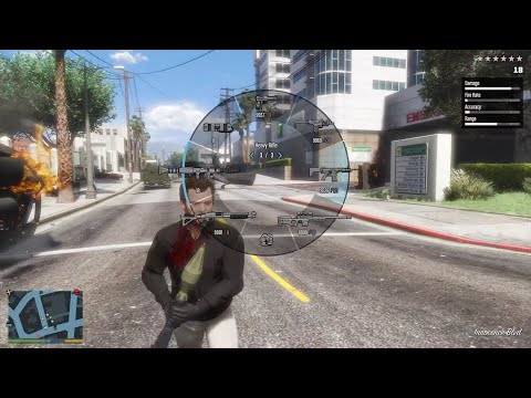 GTA 5 - Morgue Massacre + Ten Star Escape