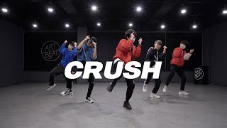 MCND - CRUSH | Dance Cover |  Mirror mode | Practice ver. Resimi