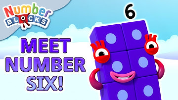 @Numberblocks- Meet Number Six | Meet the Numberblocks | Learn to Count