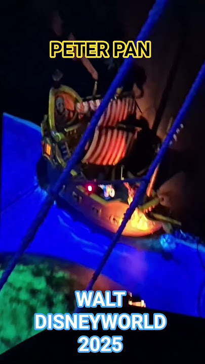 PETER PAN POV 2025 - WALTDISNEYWORLD #pov #peterpan #waltdisneyworld #orlando #vacation #usa #fly