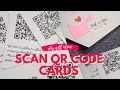 How to Make DIY 'Scan QR Code Cards' (Gift Idea Tutorial)