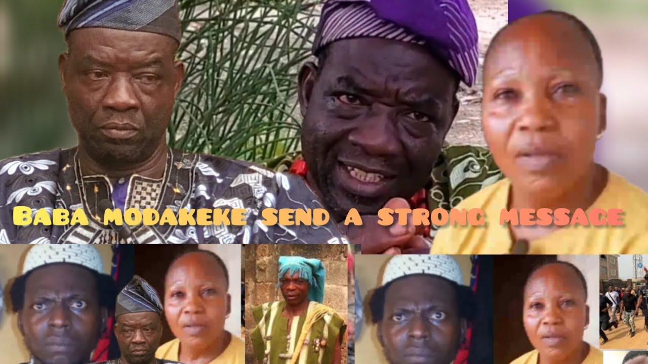 BABA MODAKEKE IS A VERY POWERFUL HARBLIT#modakekeonlinetv#yorubadunonlinetv#igboho#yorubagiditv
