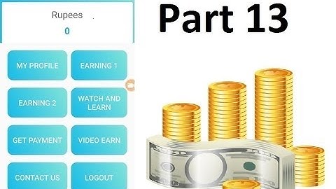 Earning Money App In Android Studio - Part 13 - Earning - Designing And Coding