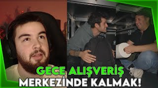 H1Vezzz Gece Alışveriş Merkezinde Kalmak Ft. İlker Ayrık İzliyor