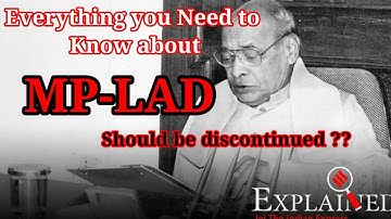MPLAD SCHEME: Everything you need to know?