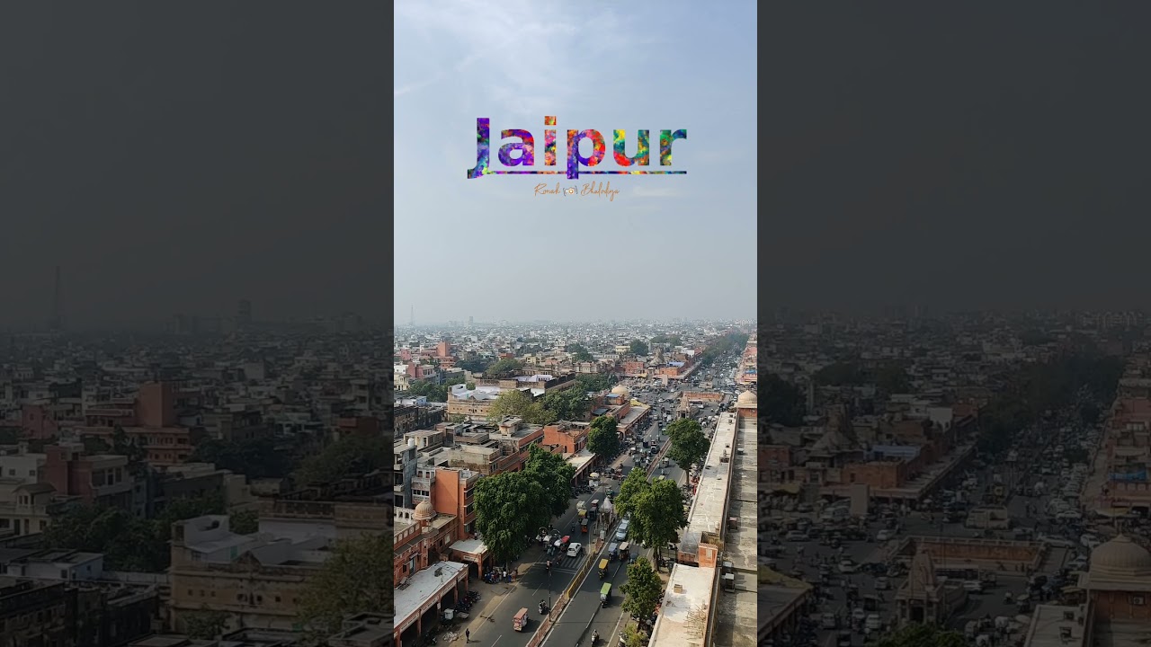 Time-Lapse of Jaipur Roads | The Pink City Jaipur | Isarlat Sargasooli View