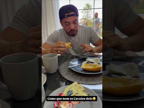 Wesley Safadão foi tomar café na casa do Tirullipa nos EUA