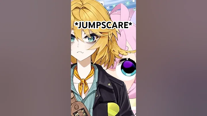 Chibi gets JUMPSCARED by DokiBird #shorts #chibidoki #vtuber