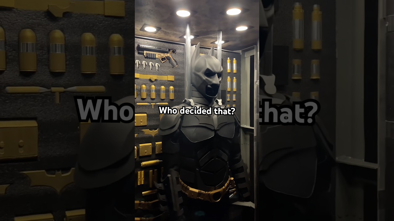 Это лучшая декорация Бэтмена за всю историю? 