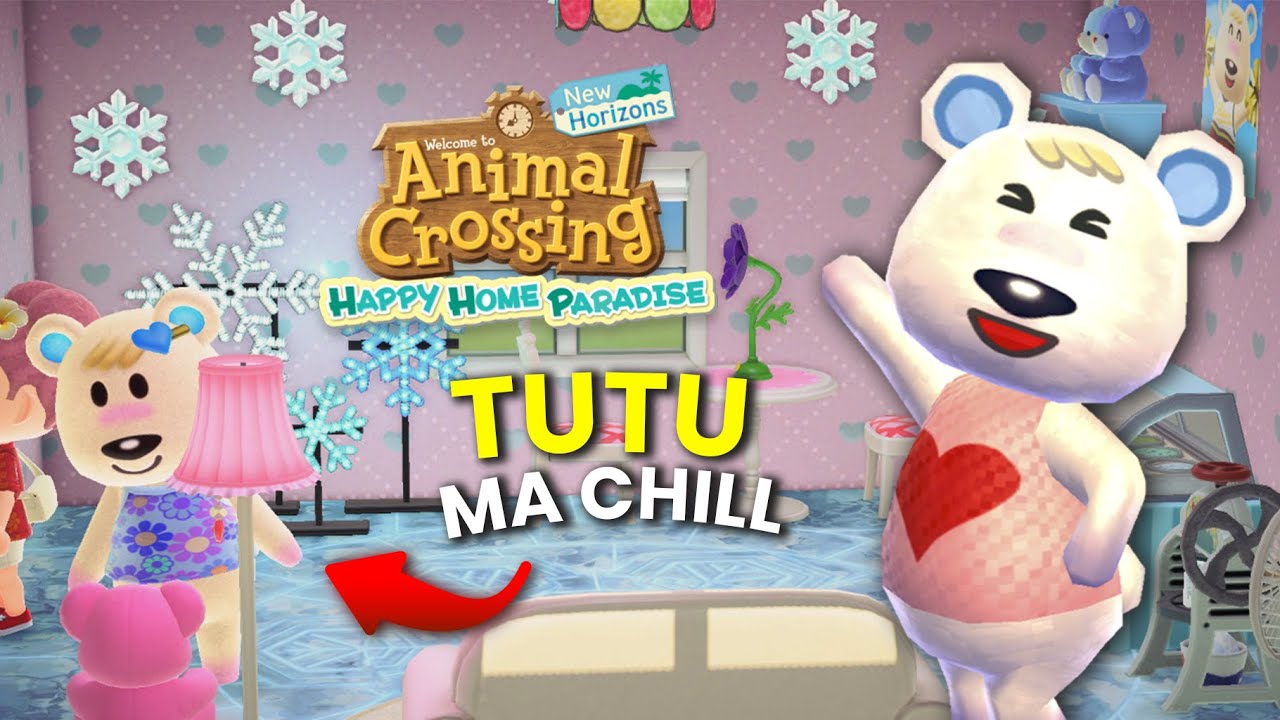 TUTU I JEJ MIEJSCE DO CZILOWANIA | Animal Crossing Happy Home Paradise