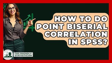 How To Do Point Biserial Correlation In SPSS? - The Friendly Statistician