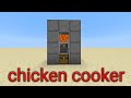 Easy Chicken Cooker for Minecraft Bedrock 1.16 +