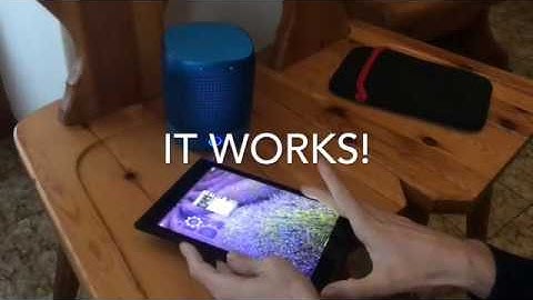 Nokia Play 360 pairing test: Jolla Tablet