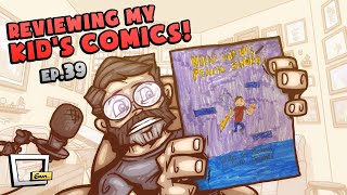 Reviewing my 9-Year-Old's Comics: Nolan and his Pencil Sword