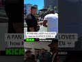 A FAN tells LARRY he LOVES how he SLAPPED DEEN 💀 || #larrywheels