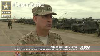 Saber Strike 2015 Closing Ceremonies from Rukla, Lithuania