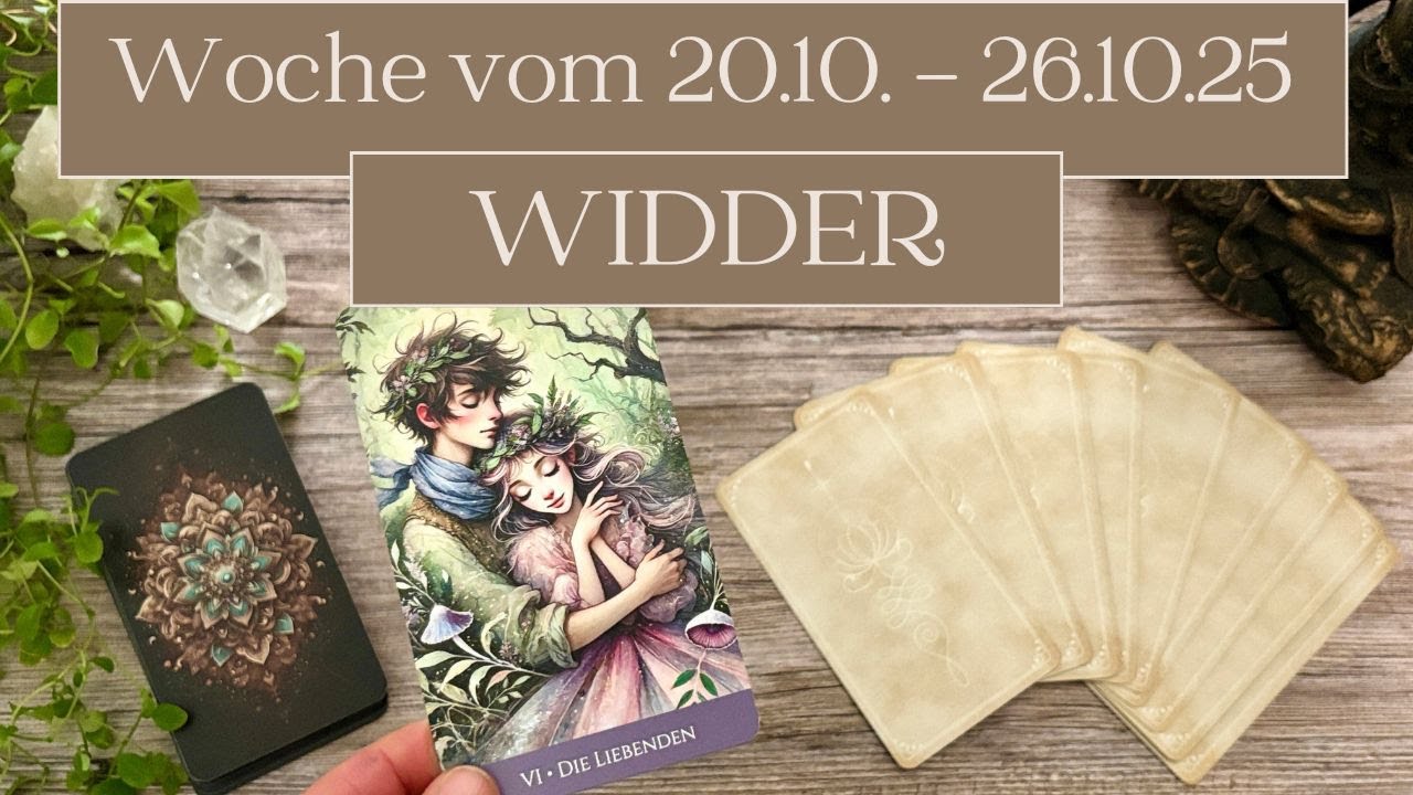 Widder ✨ Sorgenschwer ✨ Etwas bereitet dir großes Kopfzerbrechen | Tarot Wochenbotschaft Oktober