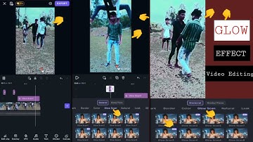 Glow Scan Effect Video Editing | Glow Effect Video Editing App |Vivacut Video Editor Effects #shorts