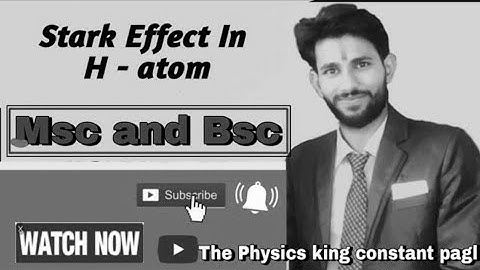 Stark effect in hydrogen atom ( quantum mechanics )
