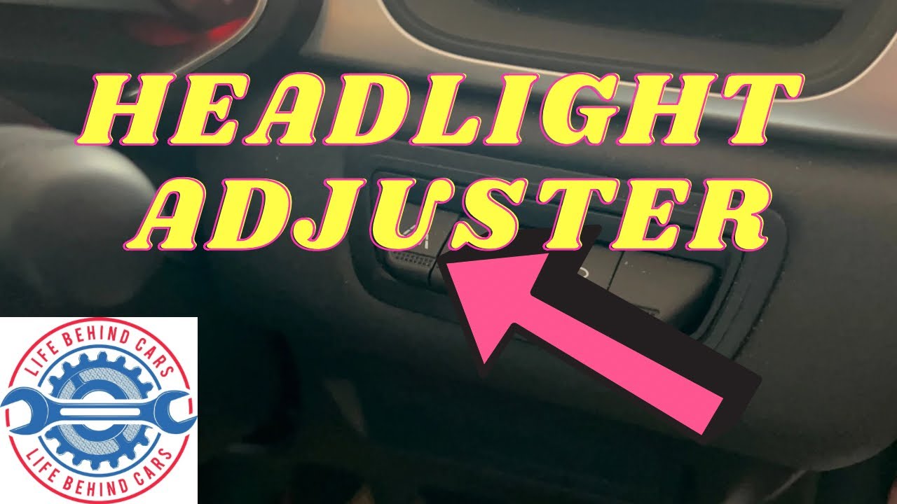 Renault Captur 2022 Petrol Headlight Adjuster Location
