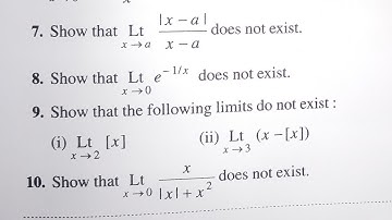 Ex-1A/Q.n.-10 ||  real analysis