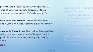Optimizing PowerBI Performance with SSAS Multidimensional: Troubleshooting Common Issues