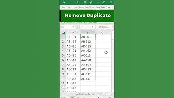 Remove duplicates in Excel (with & without keeping data source)