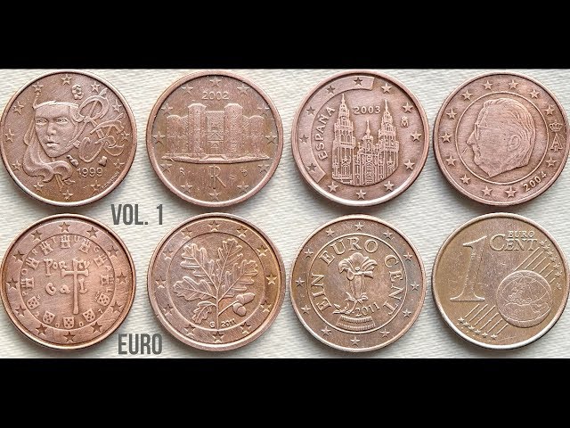 12Pieces EURO 1 Cent Coin Twelve Europe Countries Brand New - AliExpress