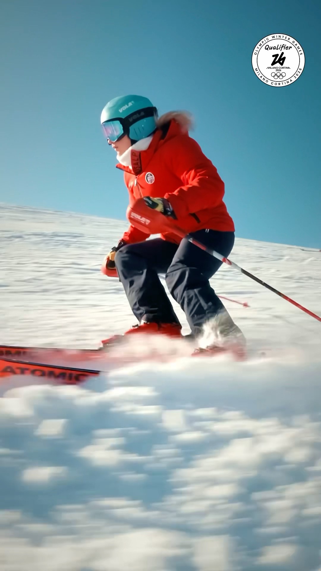 This Valentine’s Day, alpine skiers share why they fell in love with skiing. ⛷