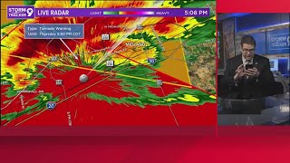 Tornado Warning in effect in MidlandOdessa