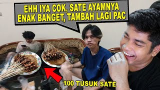 SEMUA ANAK BRUTAL FULL SENYUM BUKA PUASA DENGAN 100 TUSUK SATE, LEDIB SAMPE...