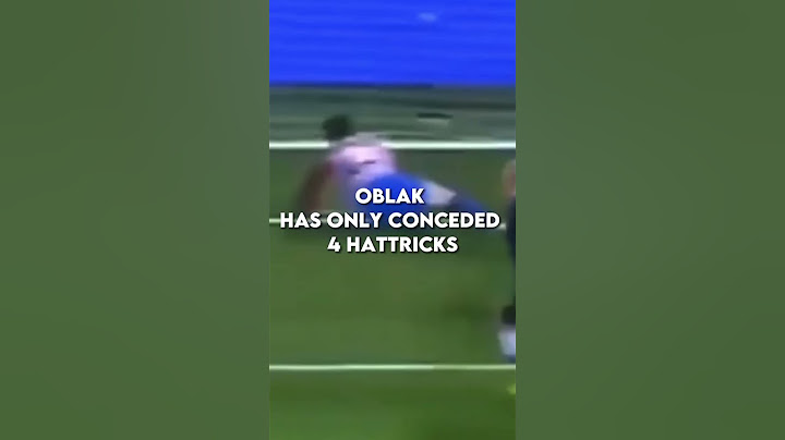 Oblak Has Only Conceded 4 Hattricks…😈 #footballshorts