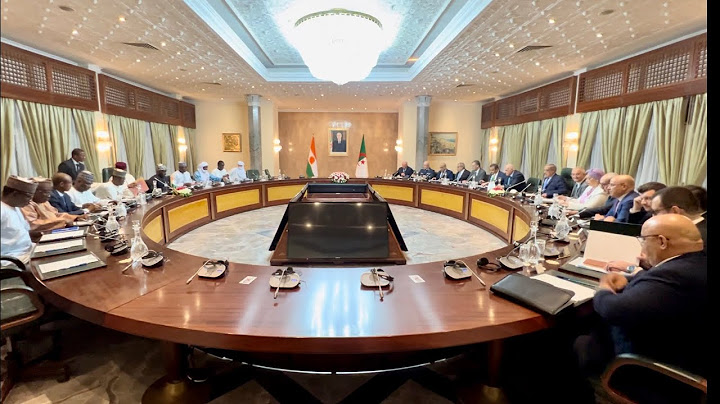 الوزير الأول يجري محادثات مع الوزير الأول وزير الاقتصاد والمالية النيجري وجلسة عمل مع وفدي البلدين