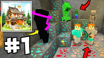 Block Crazy Robo Building New Multiplayer Survival Walkthrough Gameplay Part 1