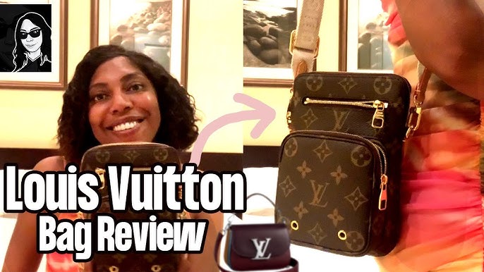 Louis Vuitton Utility Phone Sleeve Bag Monogram Canvas Brown 2363792