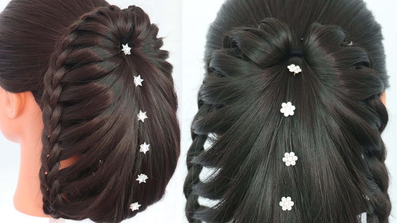 latest messy low bun hairstyle for wedding guest  YouTube