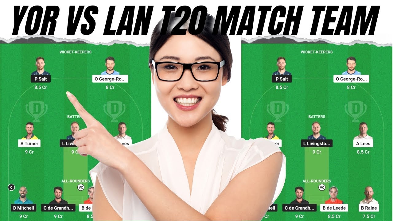 YOR VS LAN dream11 team | YOR VS LAN DREAM11 TEAM TODAY | LAN VS YOR ...