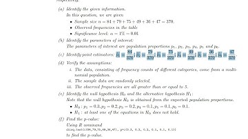 Introduction to Statistics: Goodness of Fit and Analysis of Variance with R