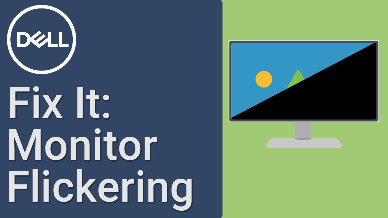 If Your Monitor Screen Is Acting Up Watch How To Fix Monitor Screen Flickering In Few Simple Steps And Even With The Aid Of The Task Mana Fix It Helpful Acting