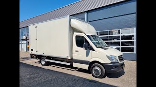 MERCEDES SPRINTER 516 CDI 22 M3 KOFFER LBW EURO 6 GVW 3500 KG