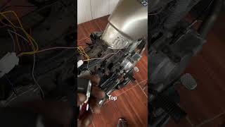 ￼ Coloquei alarme e controle que liga a moto do controle remoto