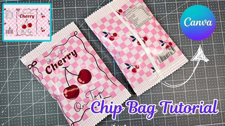 Easy Personalized Chip Bag Design and Assembly Tutorial | UPDATED TECHNIQUES