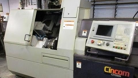 Citizen M32 CNC Swiss-Type Lathe m/c #392522