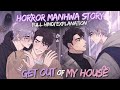 I slept with a ghost 👻// Bl manhwa explained in Hindi // Get out of my house // BL manhwa  #manhwa 