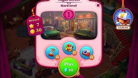 Manor Matters - Guest Room - Day 4 - Level 69 - Hard Level - No Boosters - FULL STORY - CaroGamesNL