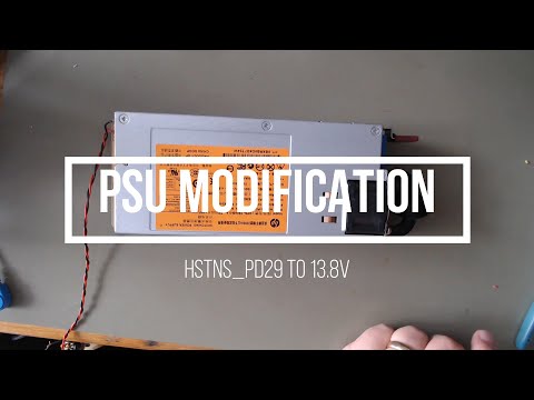 #073 converting HP HSTNS PD29 to 13 8V